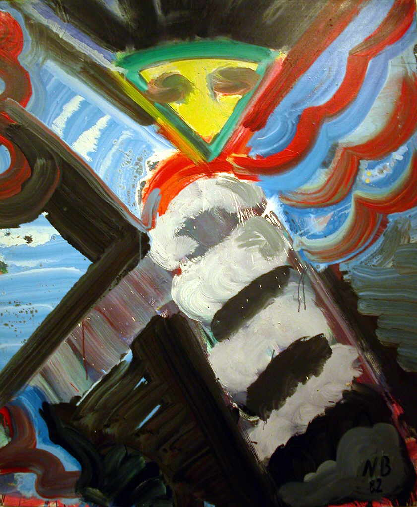 Baldeweg Juan Navarro 
Ohne Titel, 1982
Acryl / Leinwand
162 x 130 cm