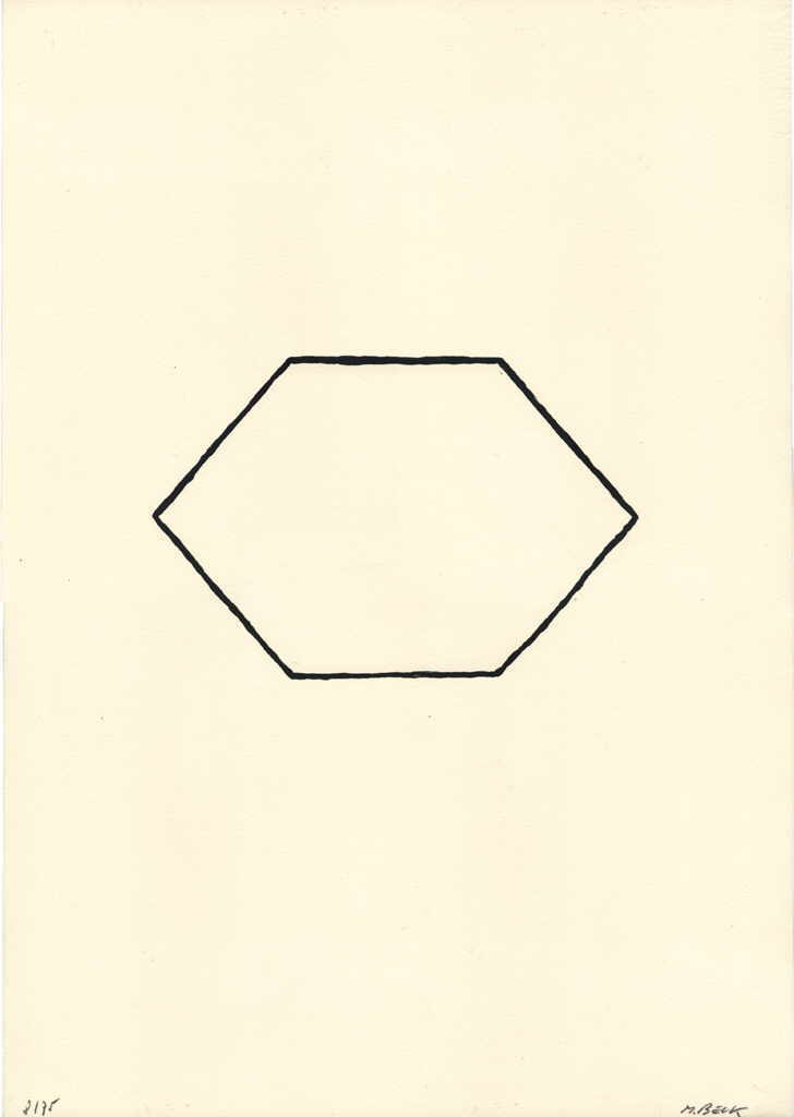 Beck Martin 
untitled, 1986
lithography
50 x 35 cm