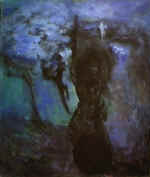 BOREK Alexander 
"Notturno Nr. 6", 1992 
acrylic / canvas 
 80 x 65 cm  
 
please click the image to enlarge