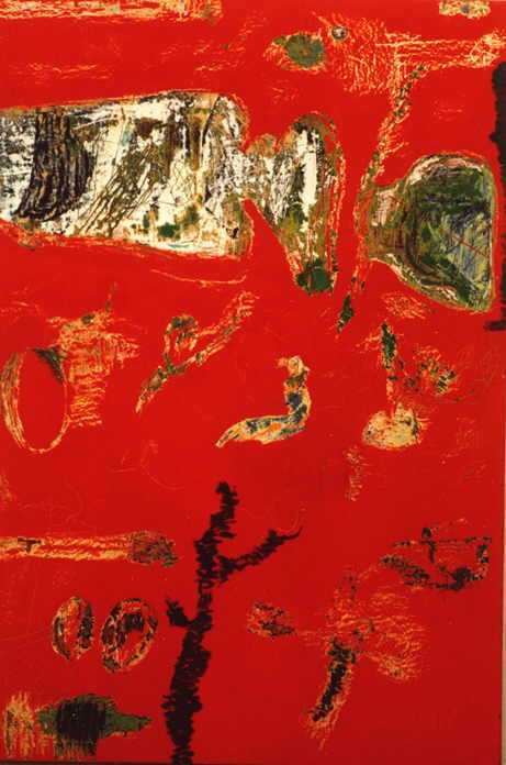 Brausewetter Martin 
Ohne Titel, 1998
Mischtechnik / Leinwand
154 x 105 cm