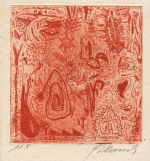 Damisch Gunter 
"Die Reise auf die Palmenkrone", 1982
carpeta con grabados
PlattengrÃ¶ÃŸe 20 x 17 cm PapiergrÃ¶ÃŸe 45 x 38,5 cmchascar por favor la imagen para agrandar
