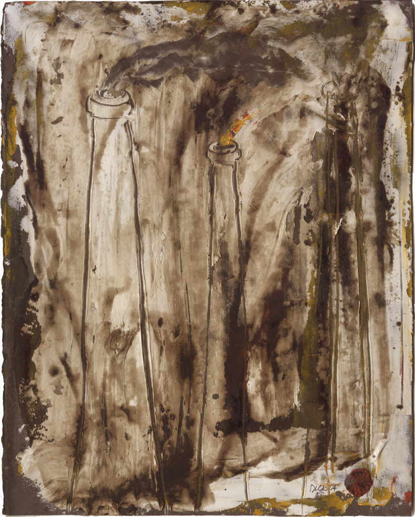 Dicrola Gerardo 
"Wien, mon amour &#8470; 4", 1990
mixed media / paper
34 x 27 cm