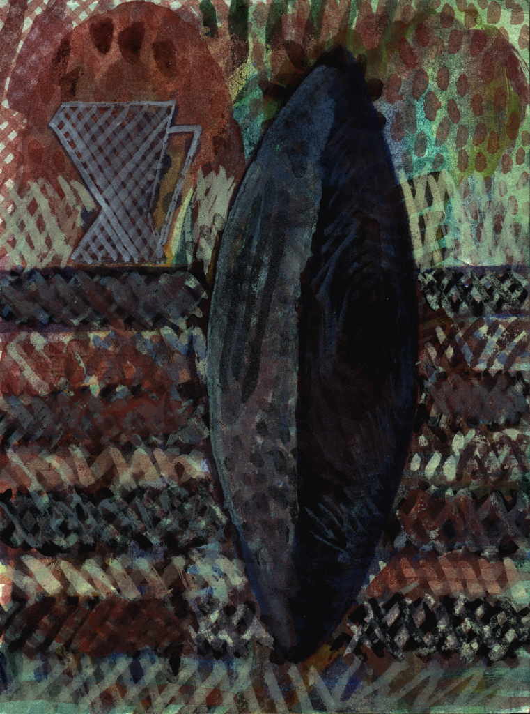 Graselli Alfred 
Ohne Titel, 1999
Mischtechnik / Papier
24 x 18 cm