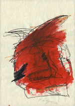 HOHENBERGER Udo 
"Tanz", 2002 
tÃ©cnica mixta / papel 
 70 x 50 cm  
 
chascar por favor la imagen para agrandar