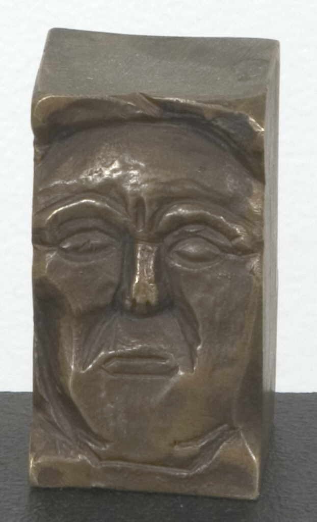 Hrdlicka Alfred 
Januskopf, 1975
bronce
7 x 4 x 4 cm