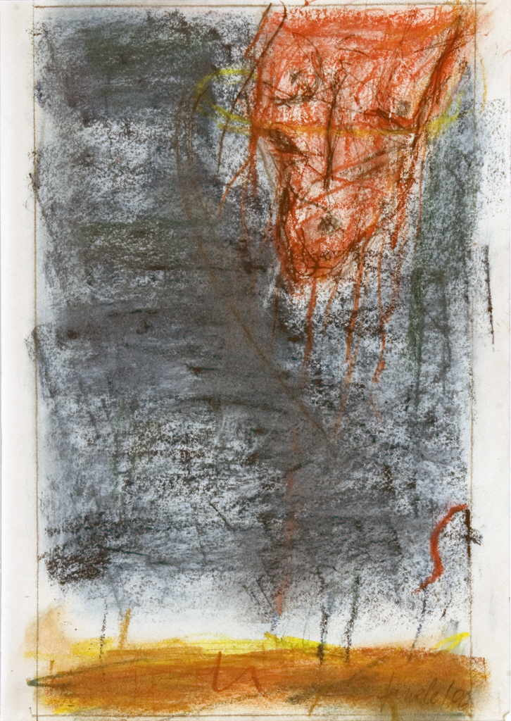 Janele Lui 
aus "Sein Weg", 2006
tÃ©cnica mixta / papel
30 x 21 cm