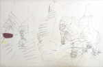 KERSCHBAUMER Martha C. 
aus dem Zyklus "Torso", 2001 
Feder india ink, gouache / paper 
 150 x 210 cm  
 
please click the image to enlarge