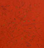 KROPFREITER Silvia 
"Rote Entladung" 
tÃ©cnica mixta / tela 
 140 x 130 cm  
 
chascar por favor la imagen para agrandar