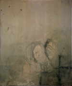 LENZENHOFER Lydia 
untitled, 2001 
mixed media / canvas 
 120 x 100 cm  
 
please click the image to enlarge