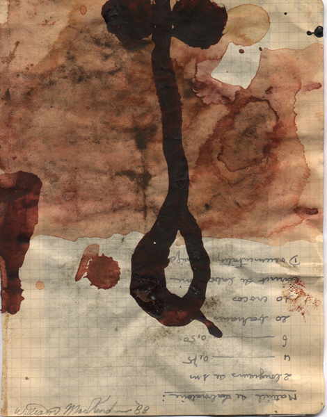 MacKendree William 
Ohne Titel, 1988
Mischtechnik / Papier
21 x 17 cm