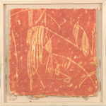 MAYRHOFER Christa 
untitled, 1999 
color woodcut (unique piece) (1 / 1) 
 25 x 25 cm  
 
please click the image to enlarge