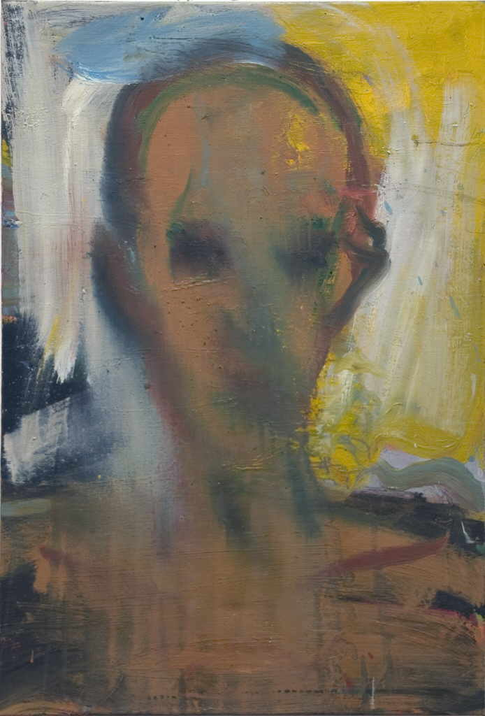 Melichar Ferdinand 
"Gesicht", 2004
Öl / Leinwand
97 x 67 cm