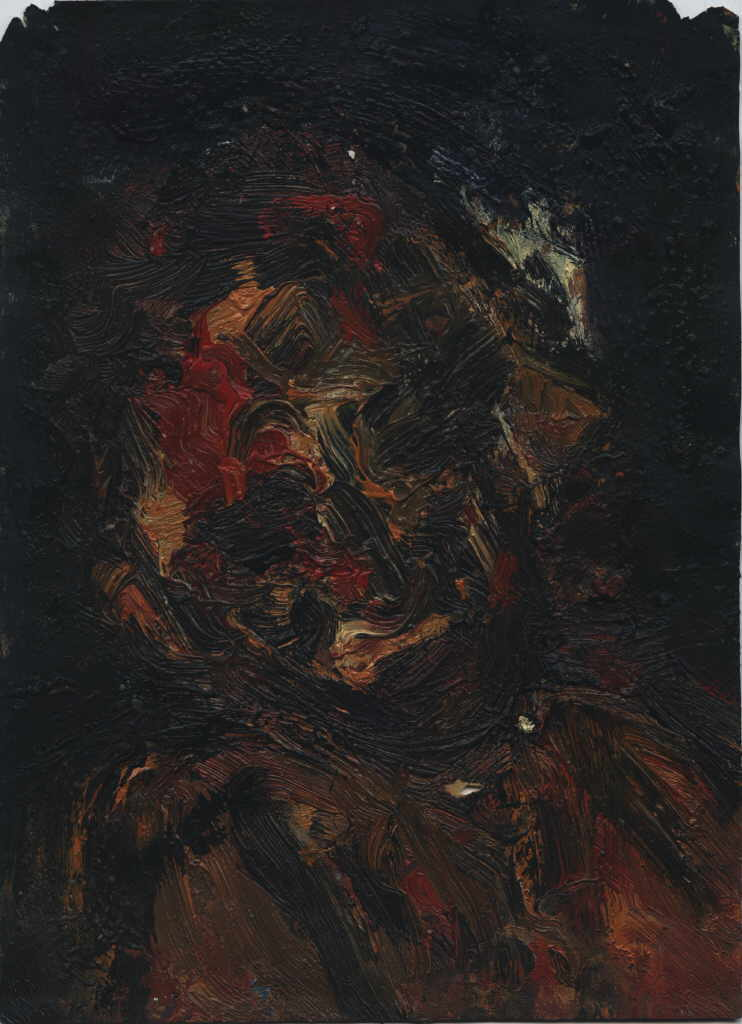 Melichar Ferdinand 
Ohne Titel, 1992
Öl / Papier
29 x 21 cm