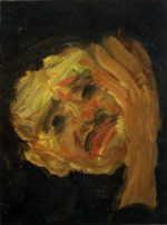MELICHAR Ferdinand 
"Alfred Hrdlicka", 2001 
oleo / tela 
 40 x 30 cm  
 
chascar por favor la imagen para agrandar