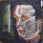 MELICHAR Ferdinand 
"Rudi", 2004 
oleo / tela 
 100 x 100 cm  
 
chascar por favor la imagen para agrandar