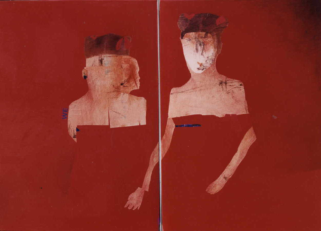 Mendrek Pawel 
"We", 2002
Öl / Leinwand
140 x 200 cm (2 teilig)
