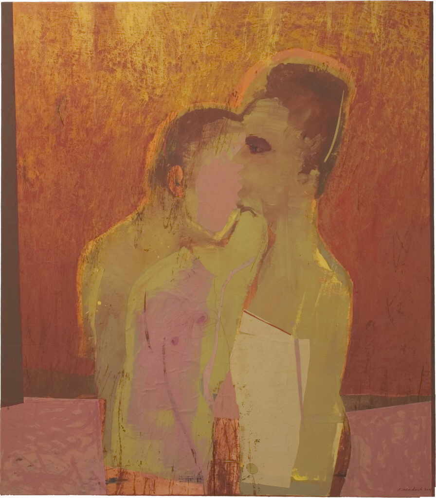 Mendrek Pawel 
"Listen to me", 2004
Öl / Leinwand
120 x 105 cm
