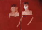 MENDREK Pawel 
"We", 2002 
oleo / tela 
 140 x 200 cm (2 teilig) 
 
chascar por favor la imagen para agrandar