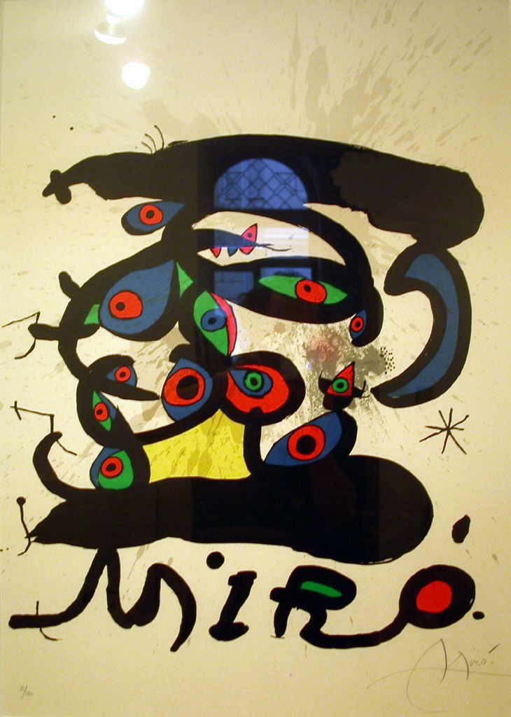 MirÃ³ Joan 
untitled, 1971
lithography
85 x 60 cm
