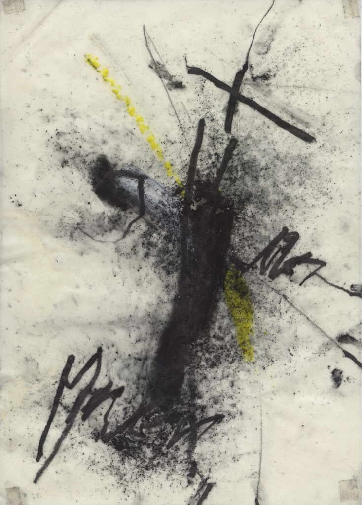 Mittringer Robert 
Ohne Titel, 1988
Mischtechnik / Transparentpapier
30 x 21 cm