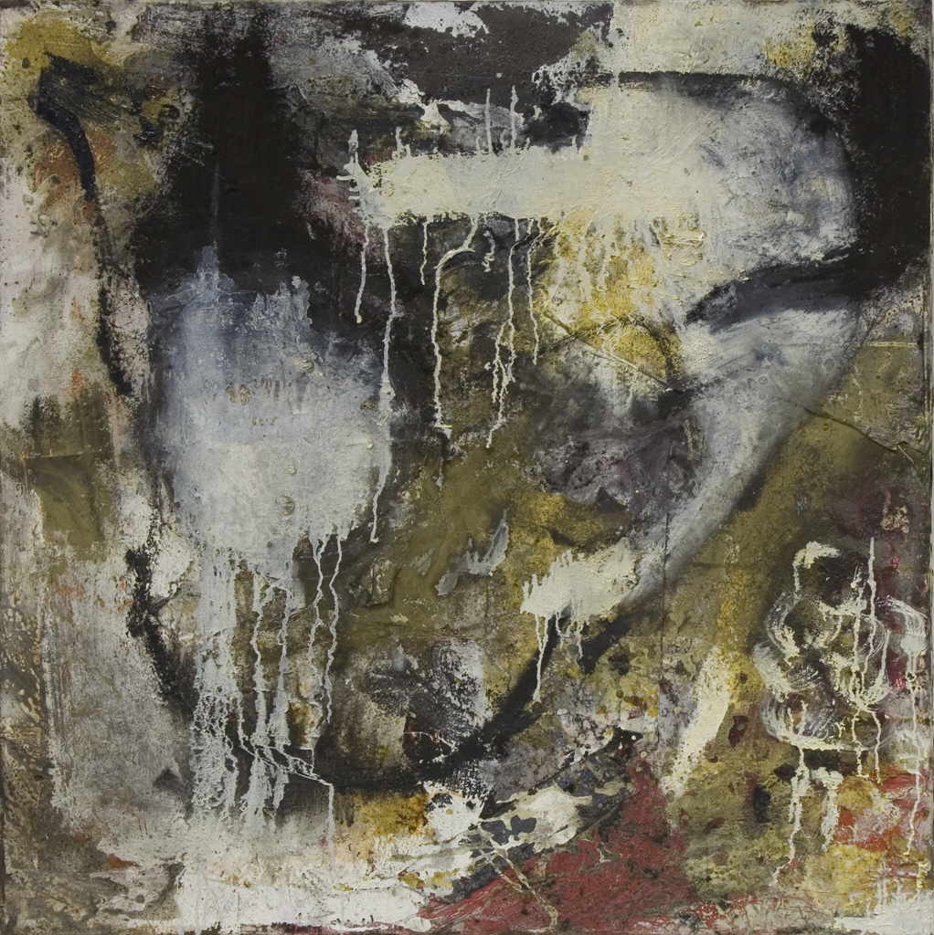 Netusil Alexander 
untitled, 2005
mixed media, collage / canvas
100 x 100 cm