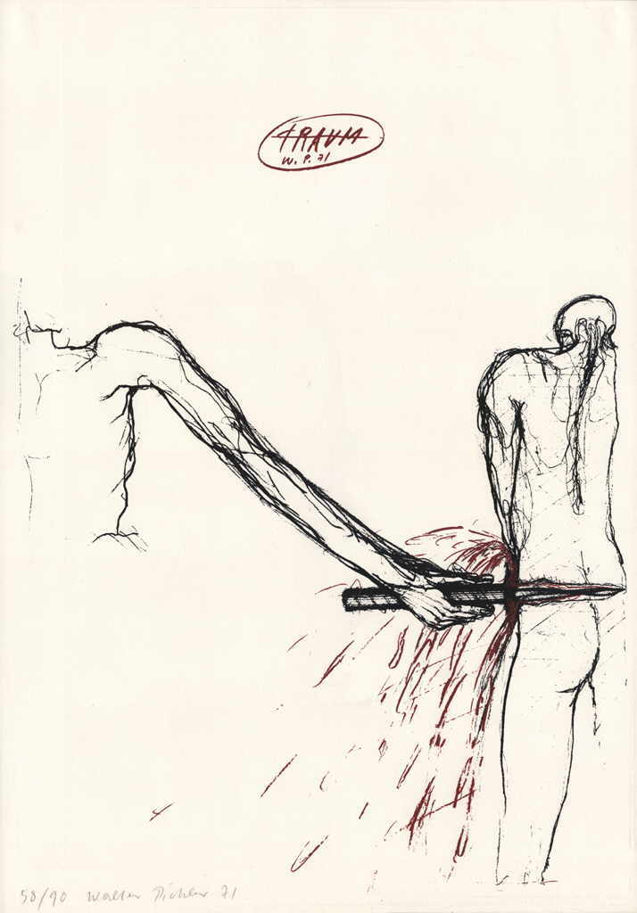 Pichler Walter 
"Traum", 1971
serigrafÃ­a
59 x 42 cm