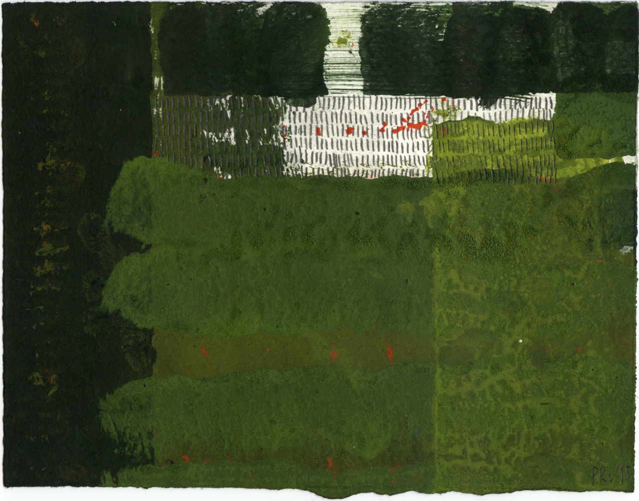 Prokop Claus 
untitled, 1995
mixed media / paper
16 x 22 cm