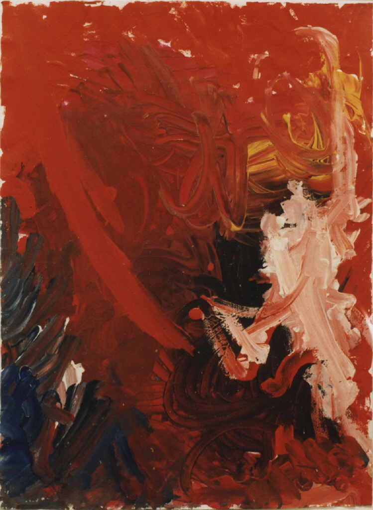 Reinhold Thomas 
untitled, 1985
oil / paper
65 x 47 cm