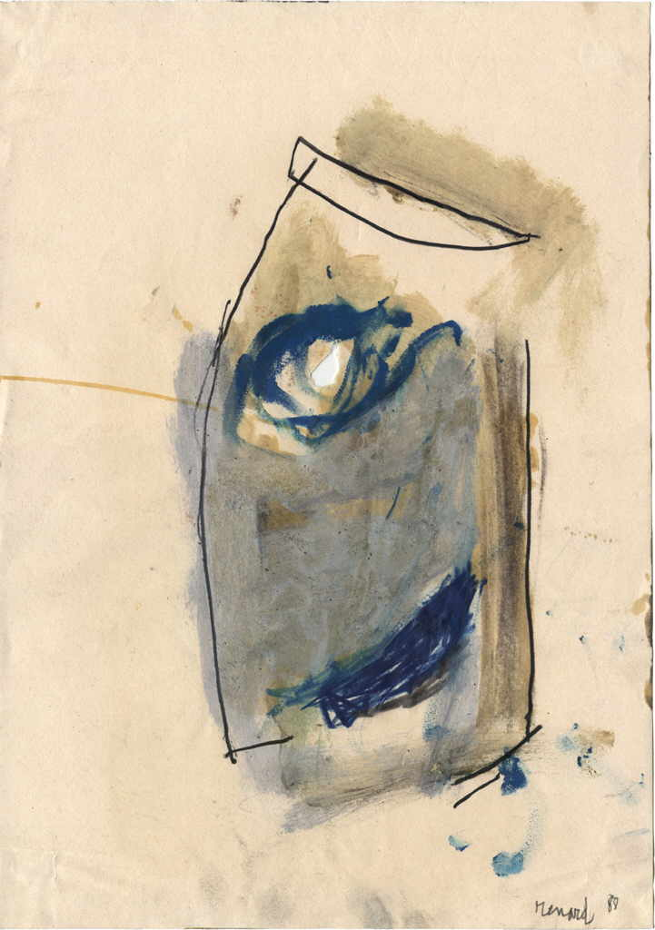 Renard Emmanuelle 
Ohne Titel, 1988
Mischtechnik / Papier
41 x 29 cm