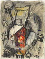 SAPERE Horacio 
untitled, 1993 
mixed media, collage / paper 
 65 x 50 cm  
 
please click the image to enlarge
