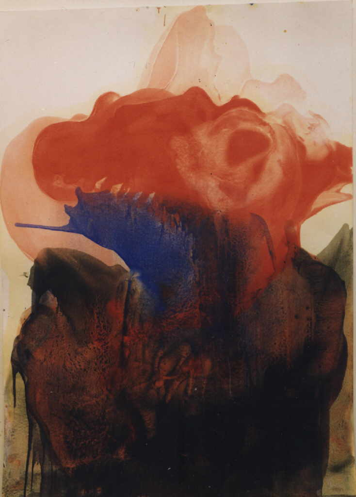 Schauer Gernot 
Ohne Titel, 1980
Ã–l / Papier
140 x 100 cm