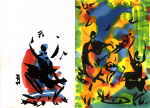 SCHEIDL Roman 
aus "Konzert der 510 GlÃ¼ckwunschkarten", 1996 
aquarelle, india ink / handmade paper 
2 * 21 x 14 cm  
 
please click the image to enlarge