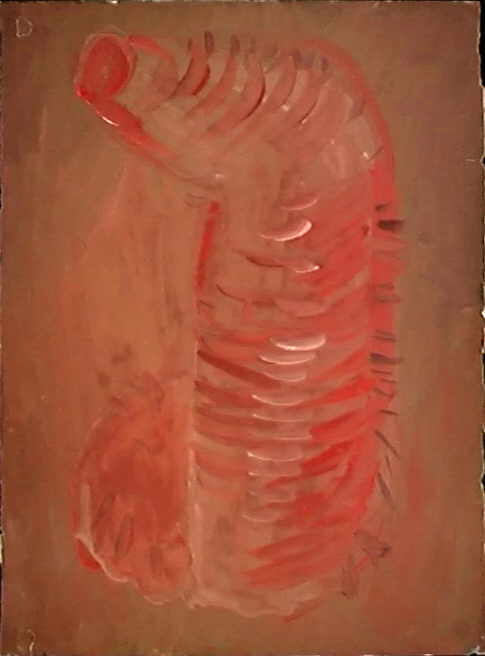 Schmalix Hubert 
"Arm", 1977
gouache / papel
42 x 30 cm