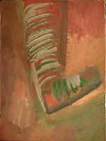 SCHMALIX Hubert 
"Arm", 1977 
gouache / paper 
 42 x 30 cm  
 
please click the image to enlarge