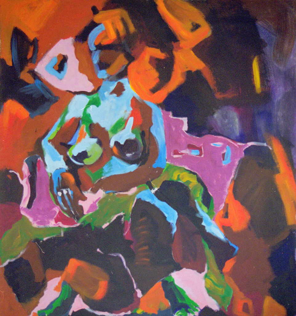 SchÃ¶ttner Ilse 
"AnnÃ¤hernd", 1999
acrylic / canvas
130 x 115 cm