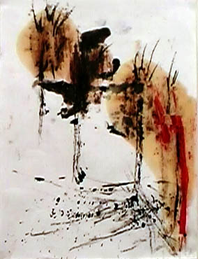 Schwelle Franz J. 
untitled, 1999
mixed media / paper
40 x 30 cm