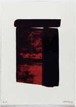 SOULAGES Pierre 
untitled 
color lithography 
SteingrÃ¶ÃŸe 33 x 23 cm  
 
please click the image to enlarge