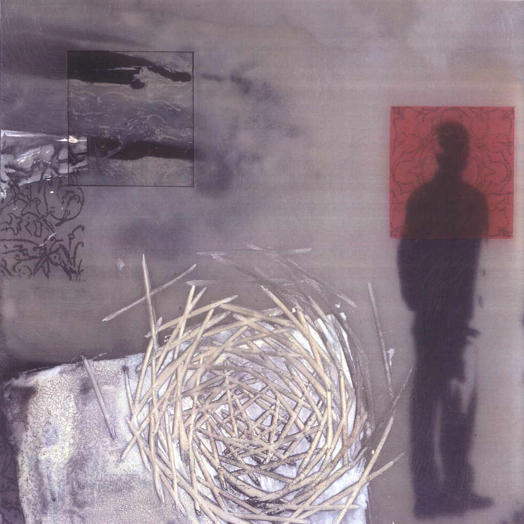 Thomann Hans 
"ZAP", 2001/02
tÃ©cnica mixta / cristal de acrÃ­lico
30 x 30 x 1 cm