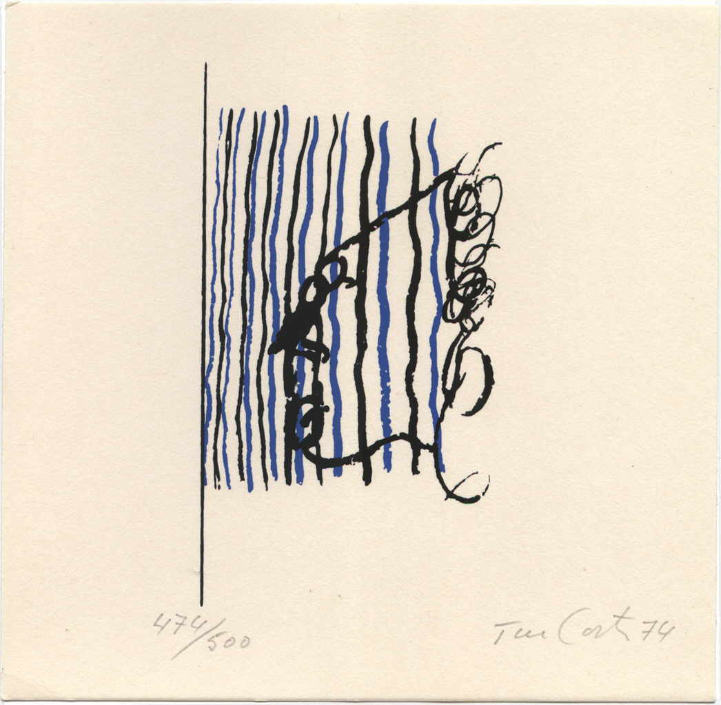 Tur-Costa Rafael 
Ohne Titel, 1974
Lithographie
Papiergröße 14 x 14 cm