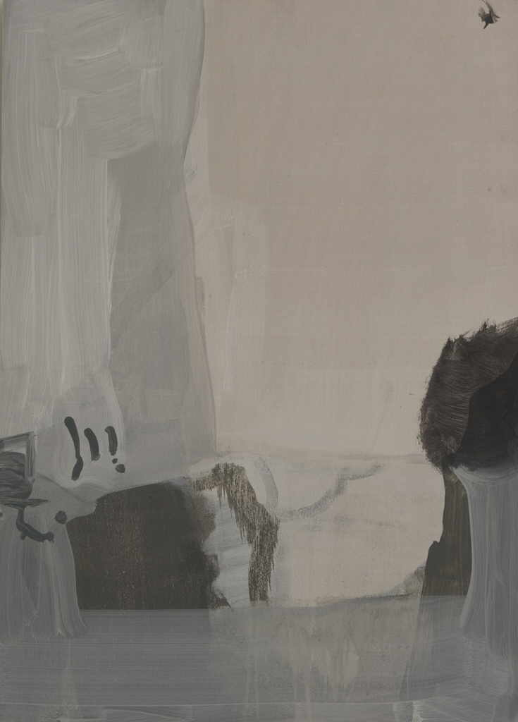 Walter Valentin 
de la serie „Heads“, 2006
acrílico / madera
78 x 56 cm