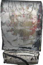 WEER Walter 
untitled, 1991 
cardboard, paper painted 
 17 x 12 x 5 cm  
 
please click the image to enlarge