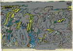 WERKNER Turi 
"BASP", 1979 
tÃ©cnica mixta / Farbkopie 
 22 x 31 cm  
 
chascar por favor la imagen para agrandar