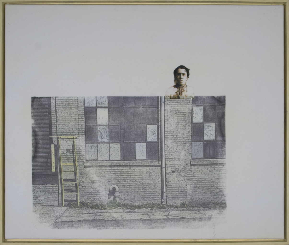 Zauner Christa 
"Escalator", 2004
Frottage / Canvas
50 x 60 cm