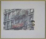 ZAUNER Christa 
"Escalator", 2004 
Frottage / Tela 
 50 x 60 cm  
 
chascar por favor la imagen para agrandar