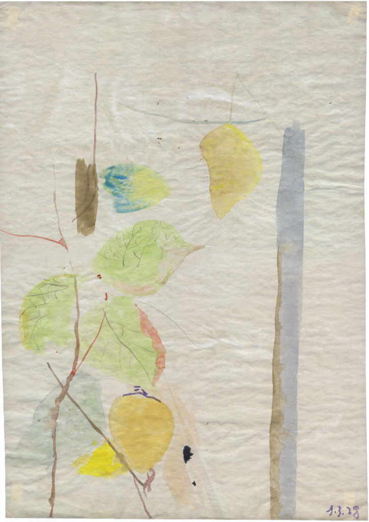 Zechner Johanes 
"Florales", 1978
Aquarell / Papier
49 x 35 cm
